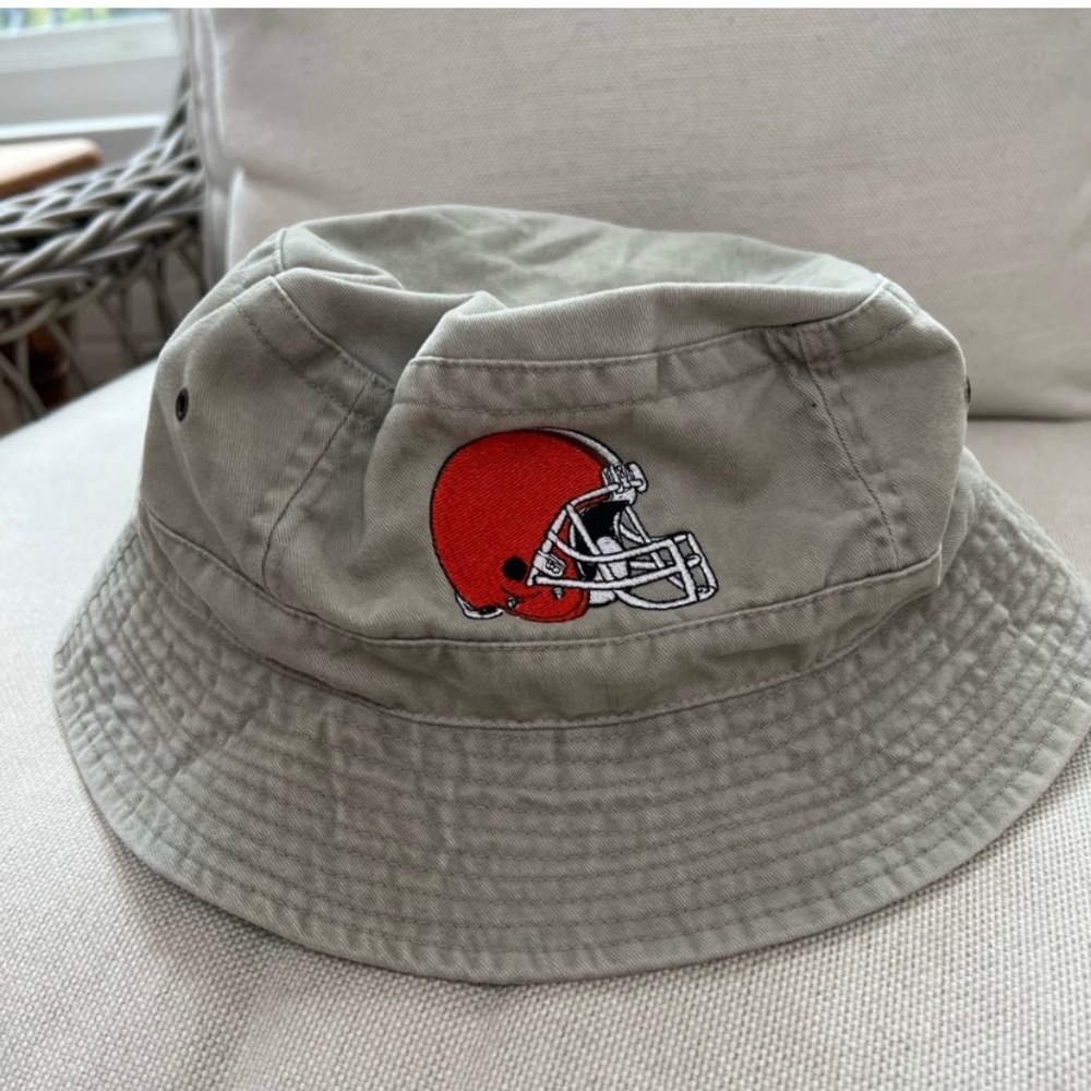 Vintage 90s Cleveland browns bucket hat OS